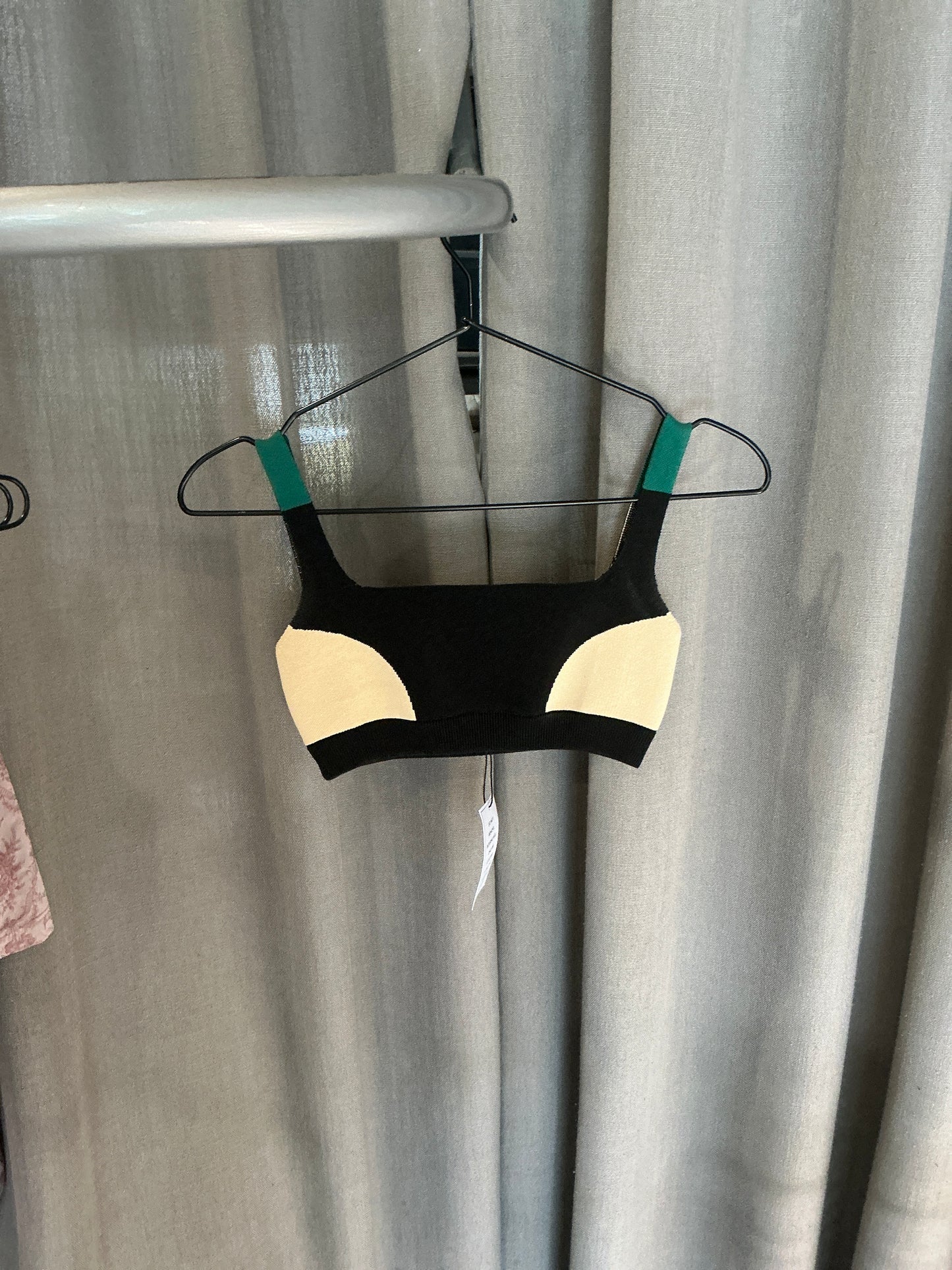 Colour block bralet S/M